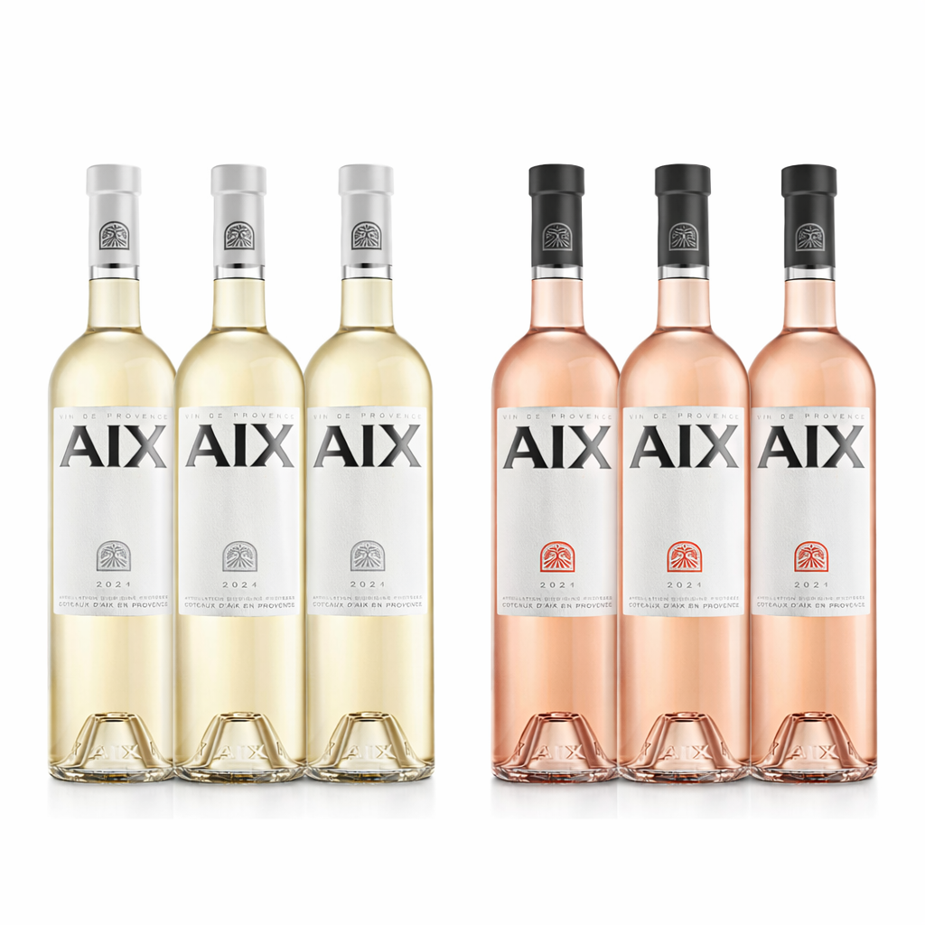 AIX BUNDLE - 3 x AIX ROSÉ & 3 x AIX BLANC WHITE