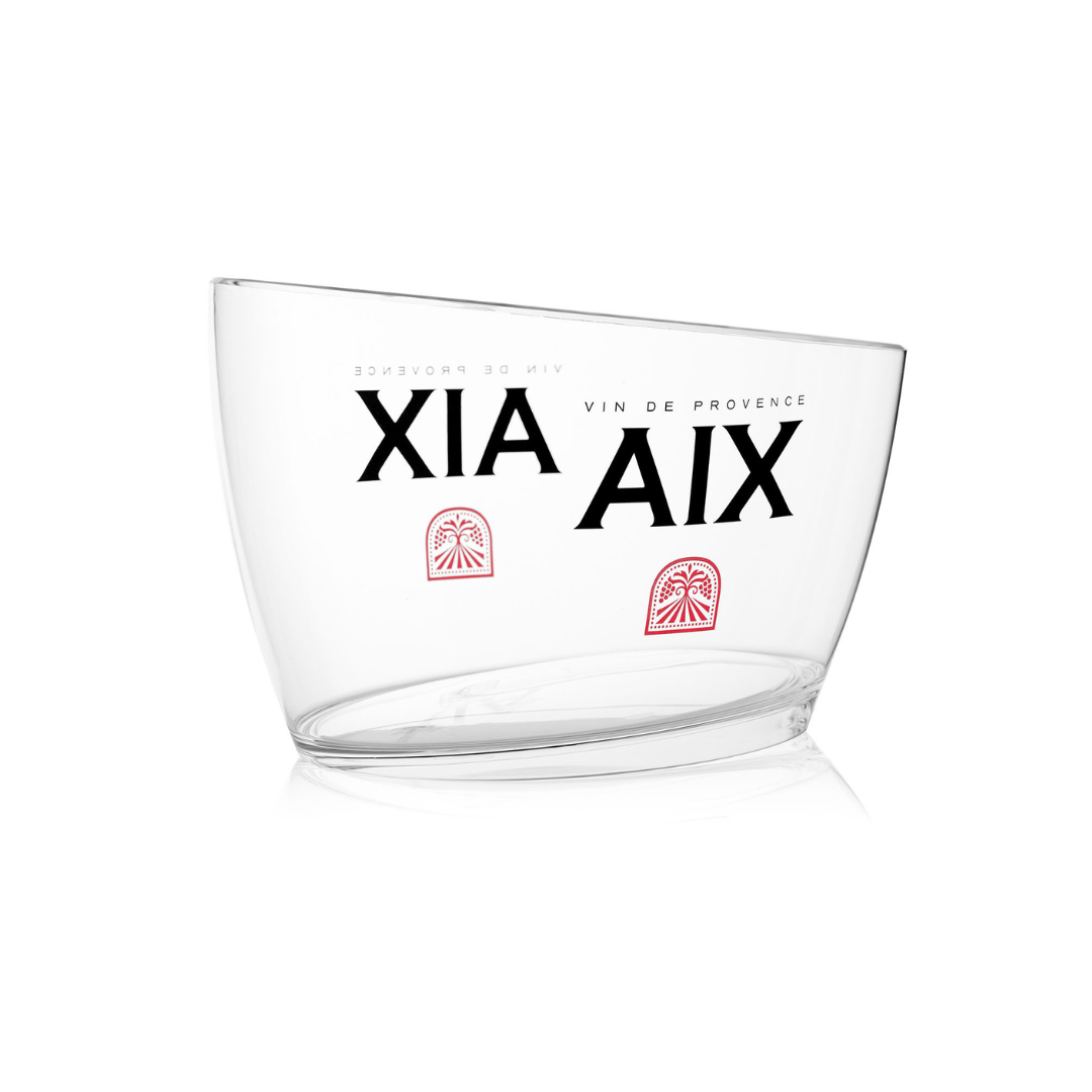AIX Rose Ice bucket large oval 150cl and 300cl AIX Weinkuehler Magnum Doppelmagnum